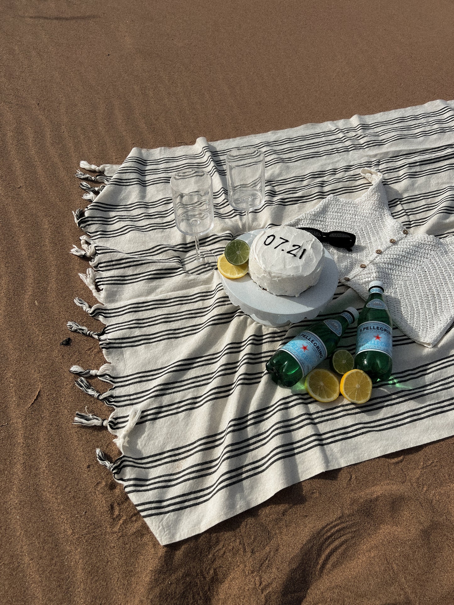 Striped Beach Towel
