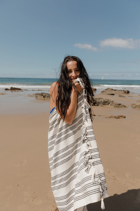 Striped Beach Towel
