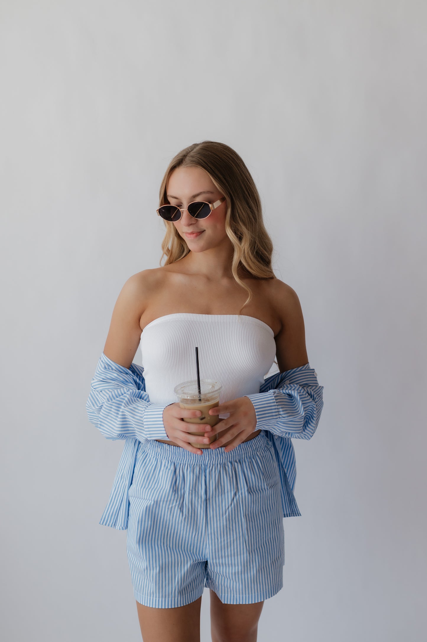 Striped Blue Set